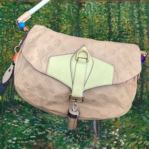 Louis Vuitton Leather Crossbody Bag